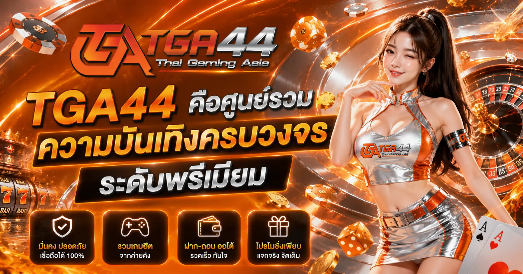 TGA44 คือศูนย์รวมความบันเทิงครบวงจร